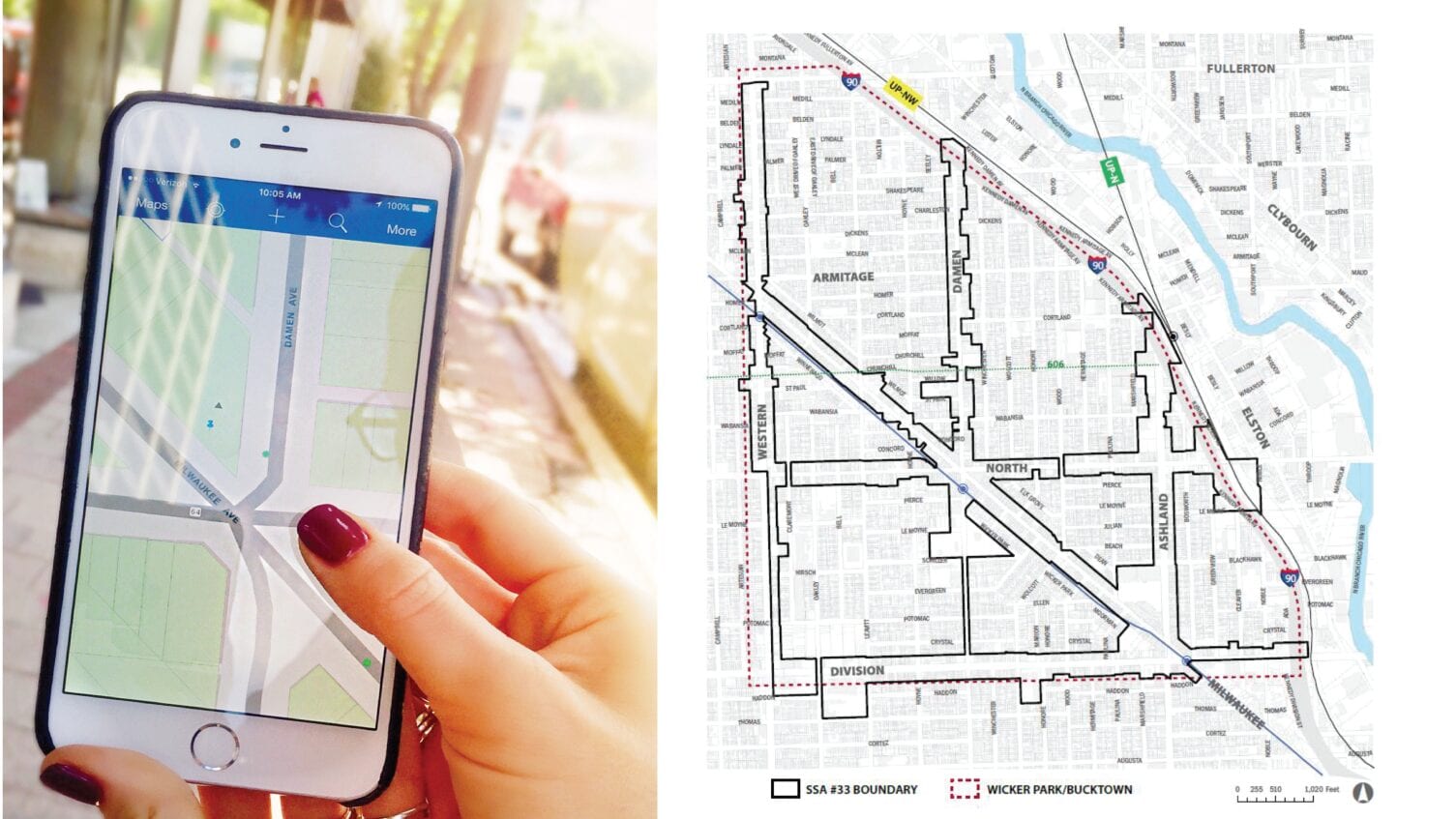 The entire SSA (Over 2,000 PINS) were surveyed using an app to identify use characteristics and corridor character.