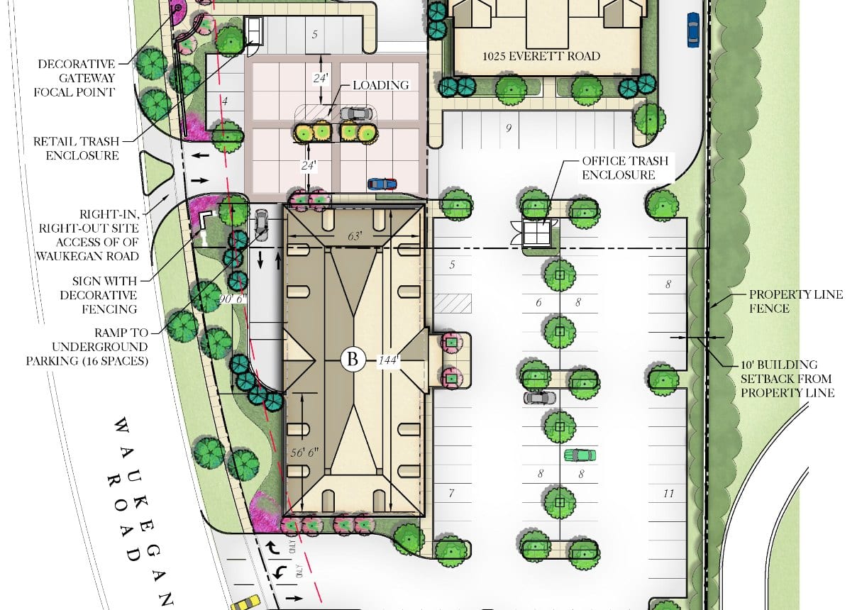 Settlers Square Poised for Progress: Waukegan and Everett Intersection Lead the Way
