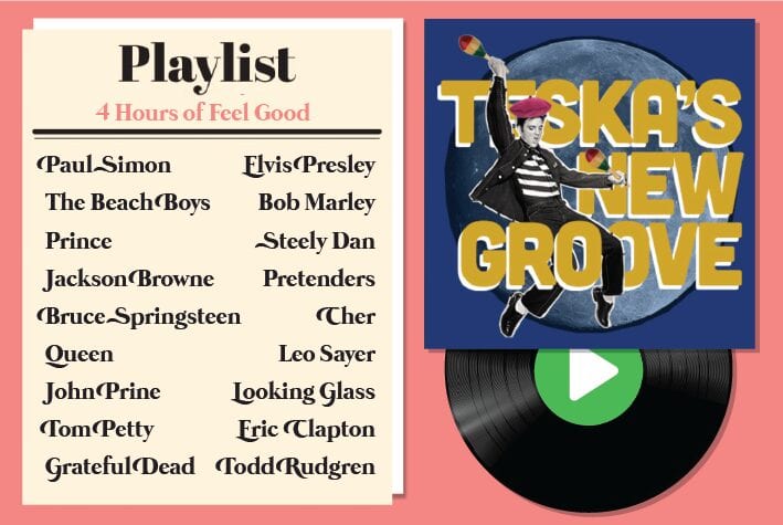 Tune-In: Teska’s New Groove Playlist, 4+ Hours of Listening Exclusively for You