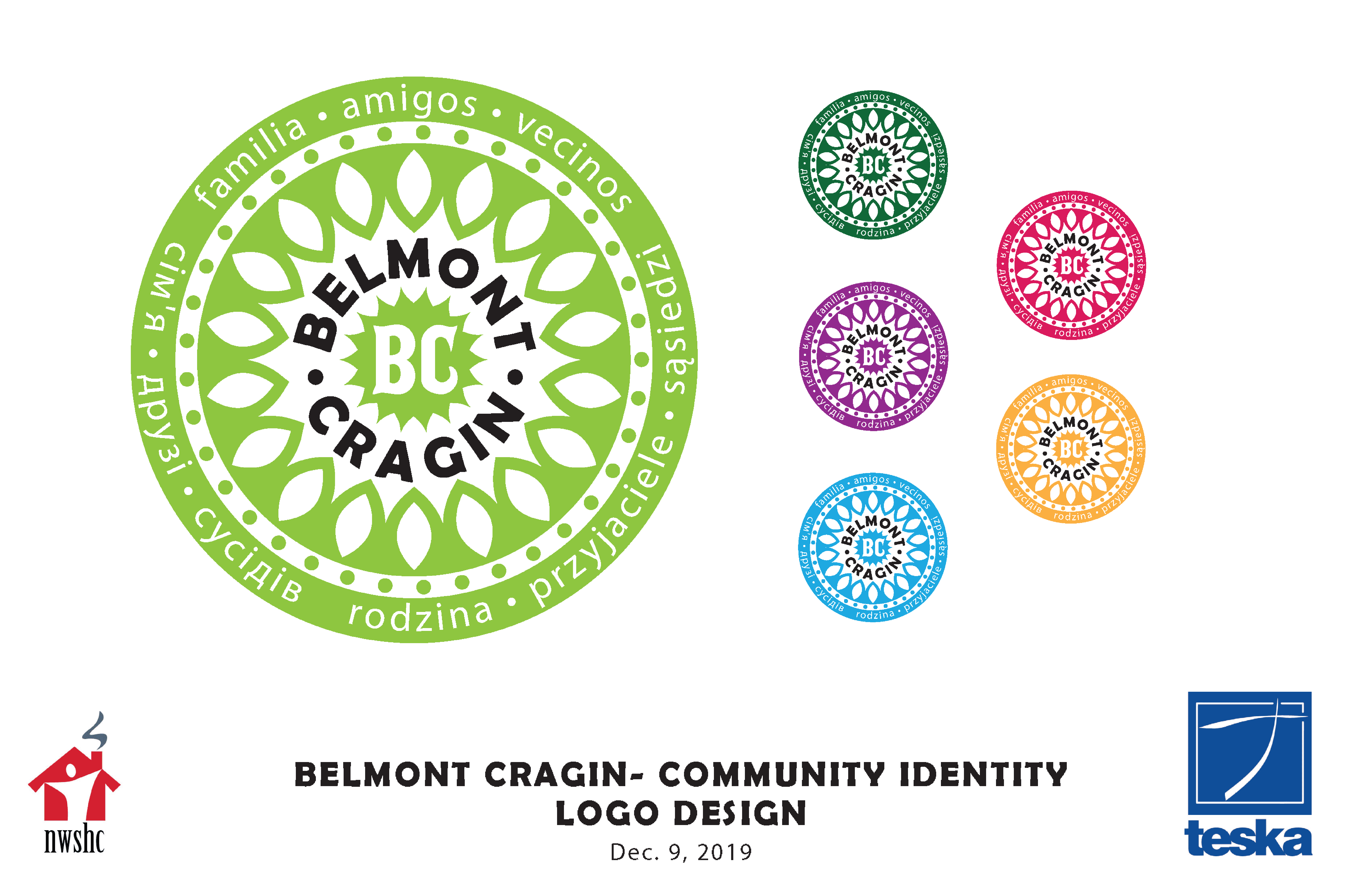 As part of plan implementation, Teska created a branding strategy that celebrates the many cultures in Belmont Cragin | Image Credit: Teska
