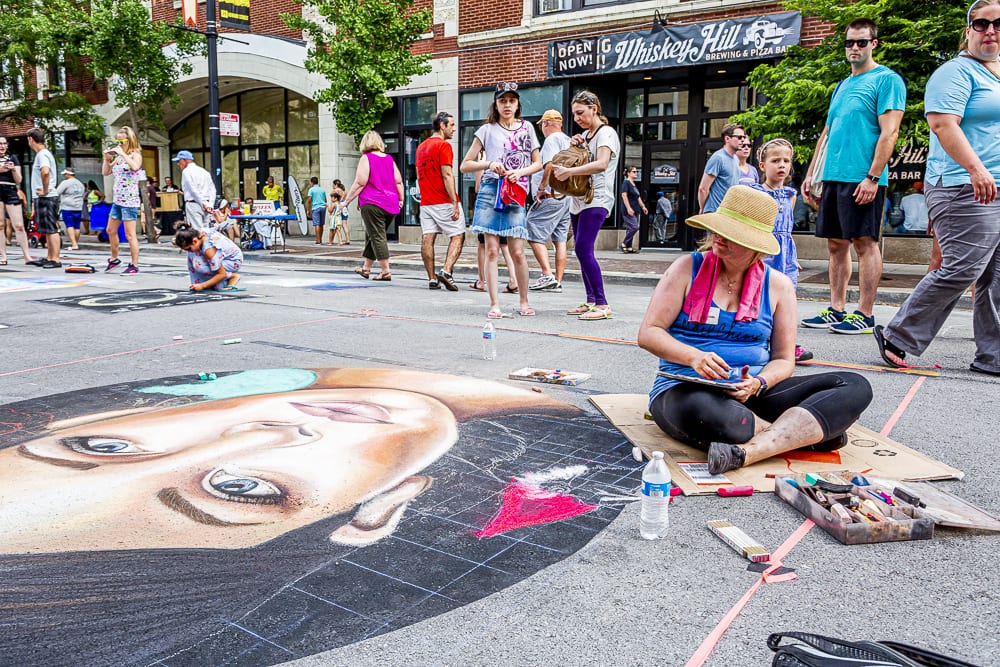 RPBA and local artist Nate Baranowski led a virtual event series via social media that attracted hundreds of viewers. | Image Credit: Chris Gullien