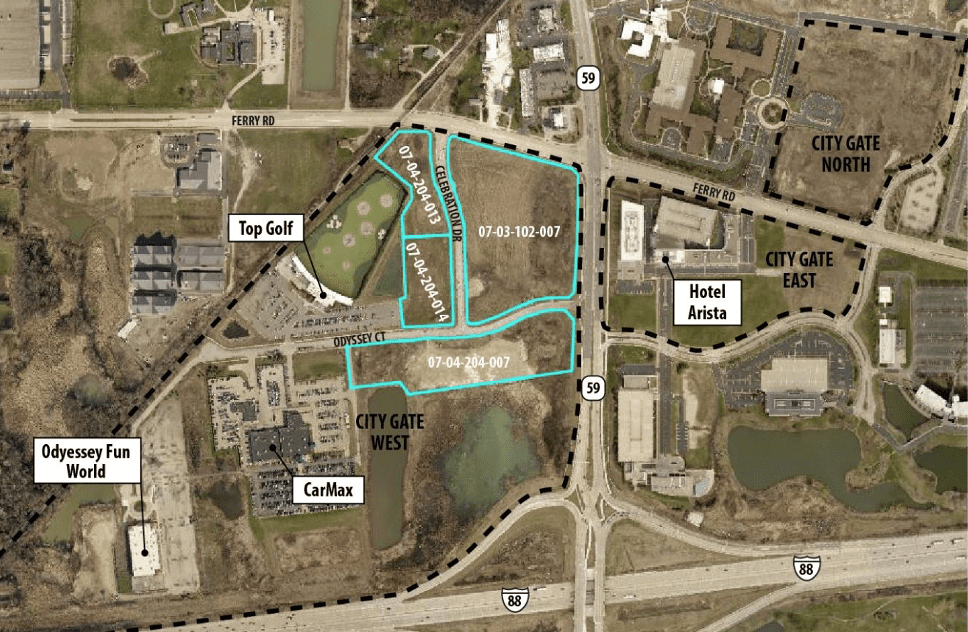 City Gate West Footprint