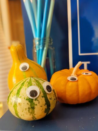 googley eyed gourds